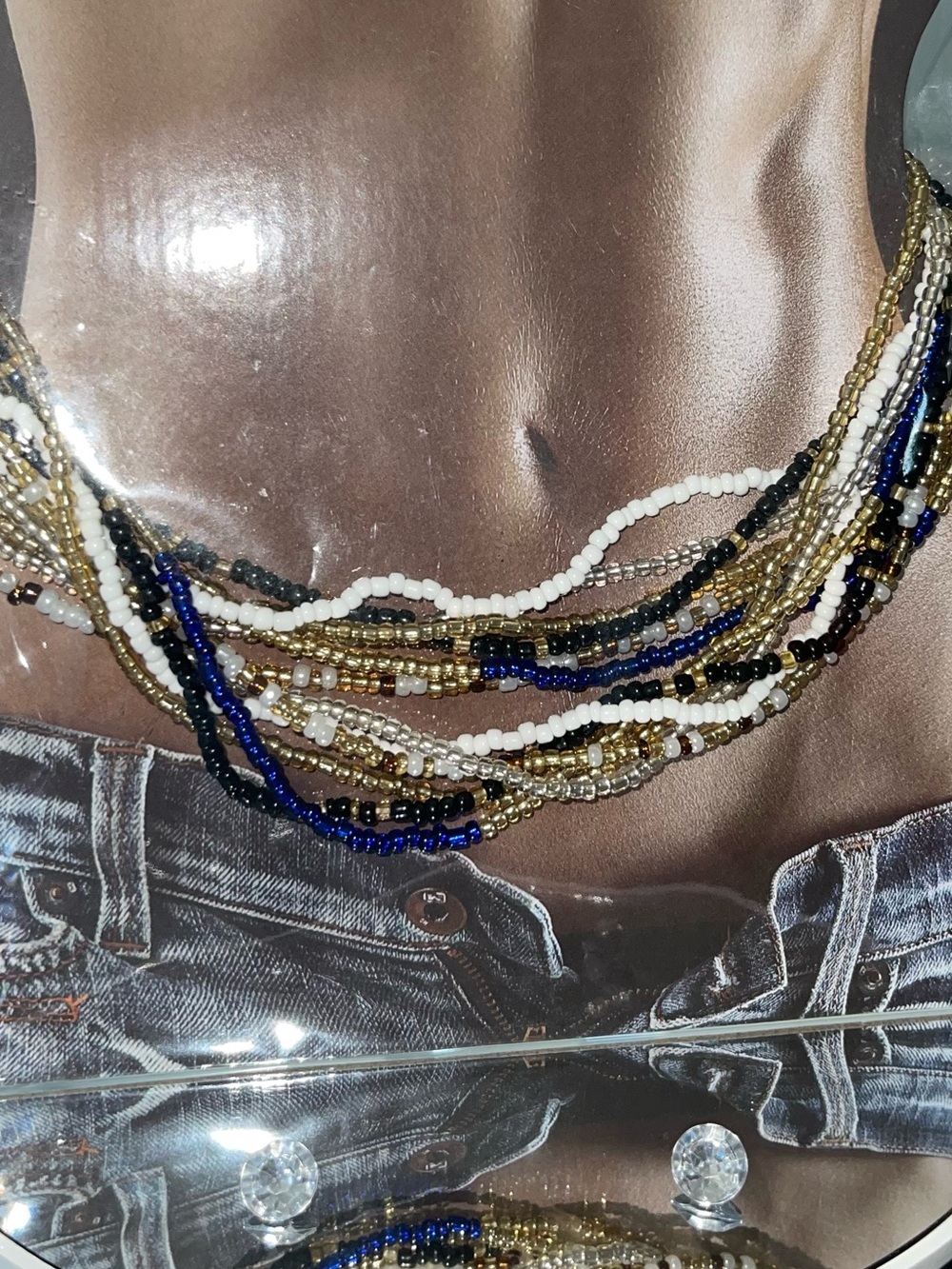 Waist Bead Multi-Strand Waist Jewelry